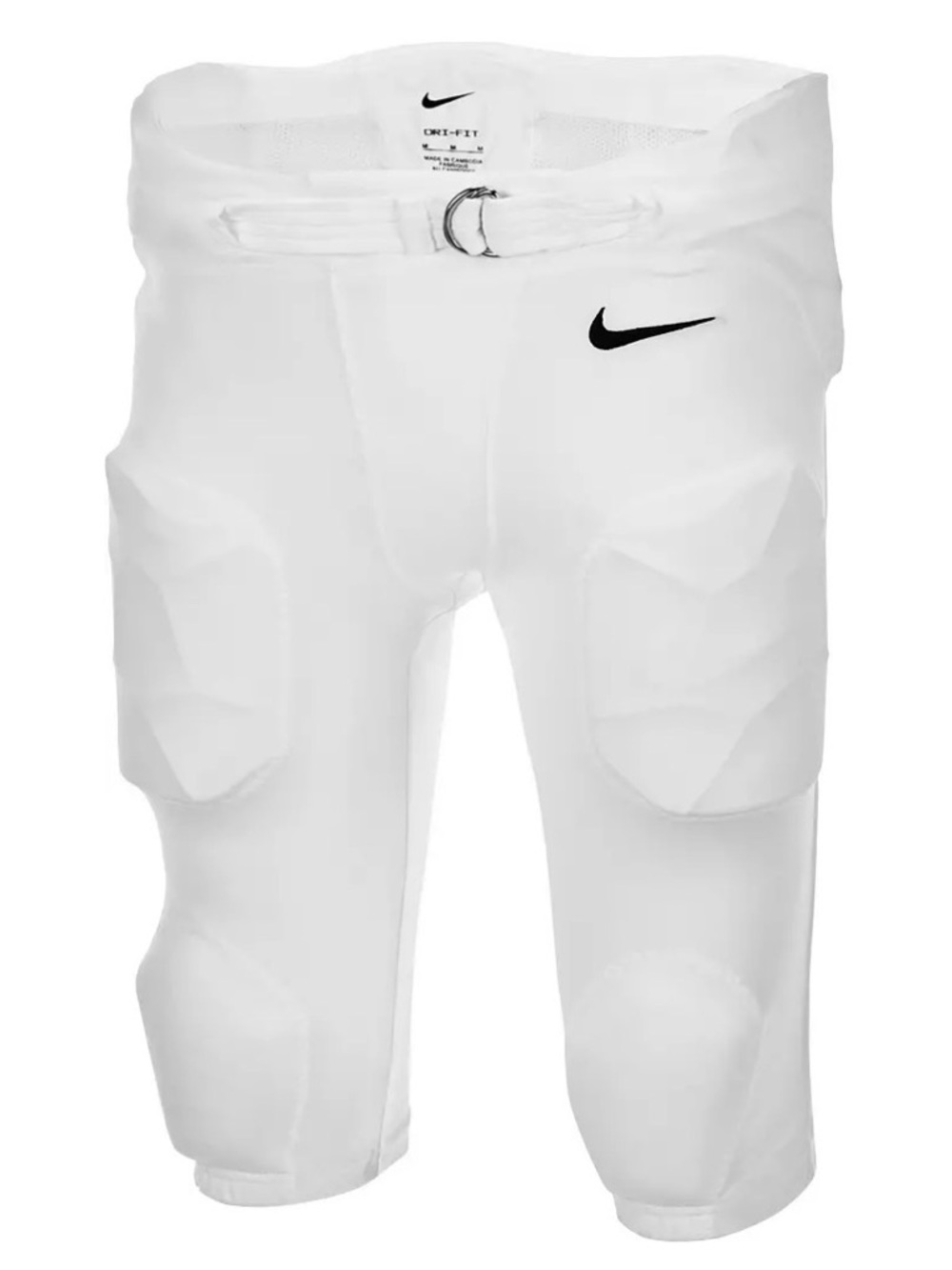 NWT Nike Youth Boys White Padded Football Girdle Shorts XL